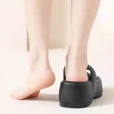 猫力 厚底防滑夹脚 人字拖鞋 女款