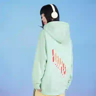 三体 水滴一个来自星球的馈赠系列 宽松套头休闲日常简约易搭亲肤保暖防风纯棉重磅长袖情侣连帽卫衣 男女同款