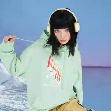 三体 水滴一个来自星球的馈赠系列 宽松套头休闲日常简约易搭亲肤保暖防风纯棉重磅长袖情侣连帽卫衣 男女同款