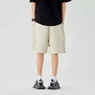 三体 危机系列 织唛抽绳五分美式复古学生多巴胺篮球裤宽松时尚百搭高街潮牌舒适潮流透气学生多巴胺户外休闲短裤 男女同款