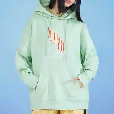 三体 水滴一个来自星球的馈赠系列 宽松套头休闲日常简约易搭亲肤保暖防风纯棉重磅长袖情侣连帽卫衣 男女同款