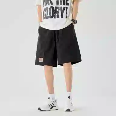 三体 超级符号系列 织唛抽绳五分美式复古学生多巴胺篮球裤宽松时尚百搭高街潮牌舒适街头透气学生机能风休闲短裤 男女同款