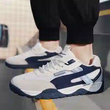 Warrior Casual Low Sneakers Khaki Blue