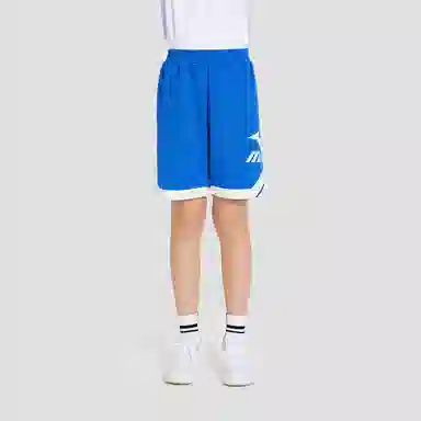 Mizuno Colorblock Logo Kids Shorts