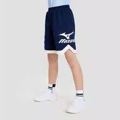 Mizuno Colorblock Logo Kids Shorts