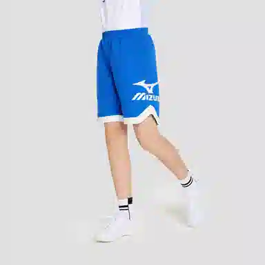 Mizuno Colorblock Logo Kids Shorts