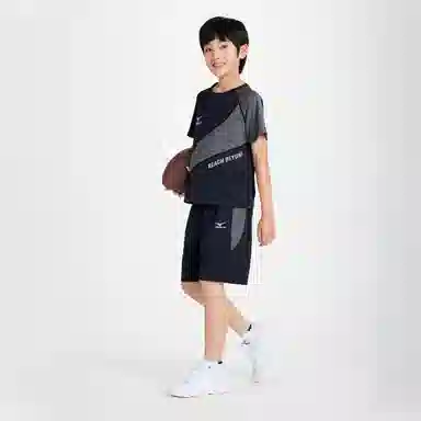 Mizuno Kids Black Grey Set