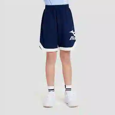 Mizuno Colorblock Logo Kids Shorts