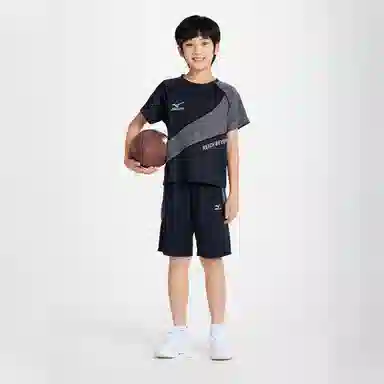 Mizuno Kids Black Grey Set