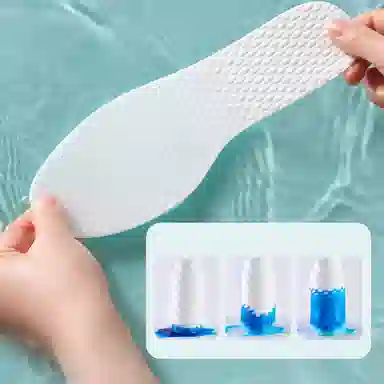 足印部落 单鞋乳胶一次性日抛免洗 鞋垫 男女同款情侣款