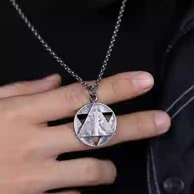 Yamagata Little Flying Man Necklace S925 Silver