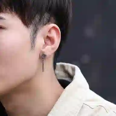 S925 Silver Drum Earrings