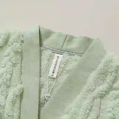 芬腾 珊瑚绒睡衣女秋冬季加绒加厚保暖法兰绒加大码 家居套装  女款  米杏 果绿 蓝色