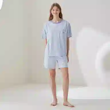 芬腾 抗菌薄款宽松睡衣套装 女款