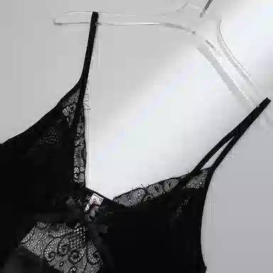 芬腾 性感蕾丝纯欲镂空情趣睡衣套装 女款