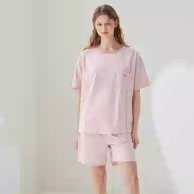 芬腾 抗菌薄款宽松睡衣套装 女款