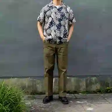 BLOOM VINTAGE ACEAloha shirt
