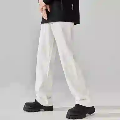 ALL IN Ivory White Wide Leg Jeans