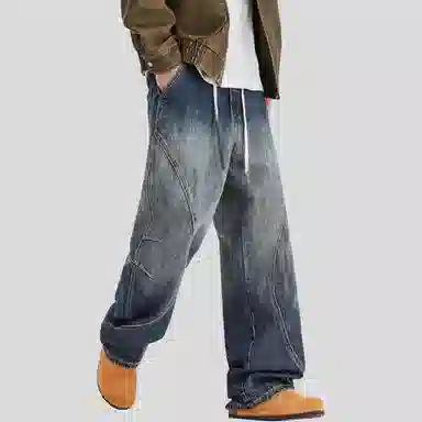 ALL IN Retro Wide-Leg Jeans