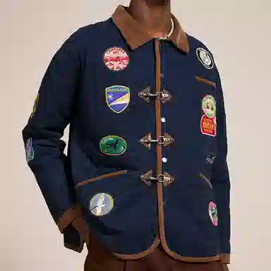 Profound Found Firefighter Badge Jacket Navy