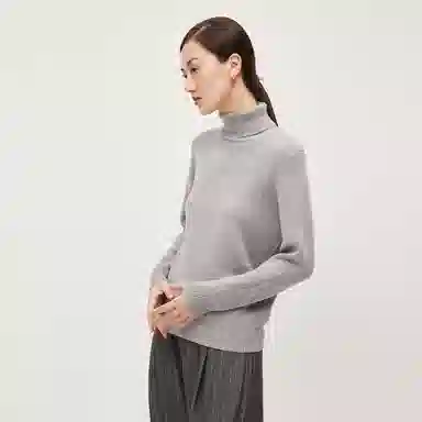 恒源祥 纯色针织羊绒衫 女款