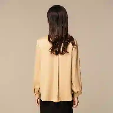 恒源祥 轻熟港味雪纺长袖衬衫 女款