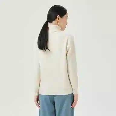 恒源祥 纯色针织羊绒衫 女款