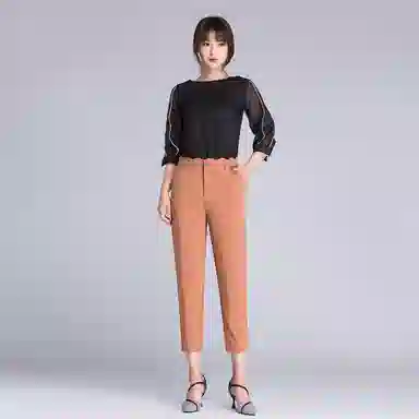 恒源祥 纯色休闲裤 女款