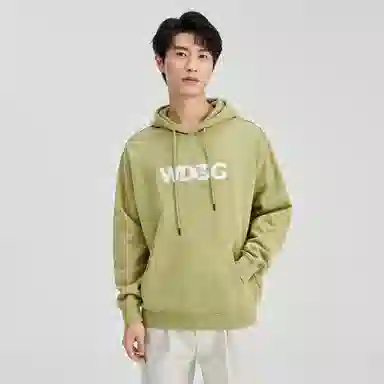 恒源祥 宽松大码字母纯棉上衣卫衣 男女同款