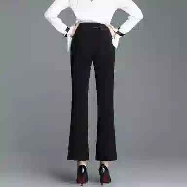 恒源祥 微喇直筒休闲裤 女款