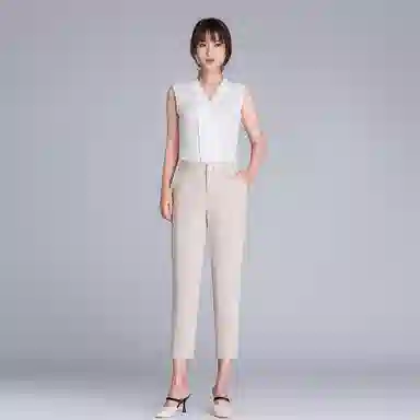 恒源祥 纯色休闲裤 女款