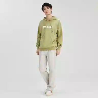 恒源祥 宽松大码字母纯棉上衣卫衣 男女同款