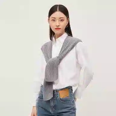 恒源祥 针织小众设计 披肩 女款