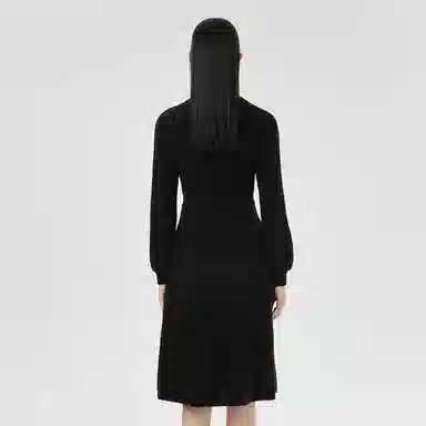 恒源祥 山羊绒保暖长袖连衣裙 女款