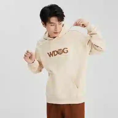 恒源祥 宽松大码字母纯棉上衣卫衣 男女同款