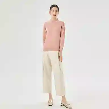 恒源祥 半高领针织衫打底羊绒衫 女款