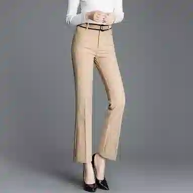 恒源祥 微喇直筒休闲裤 女款