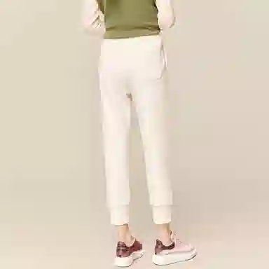 恒源祥 宽松休闲重磅束脚运动休闲裤 女款