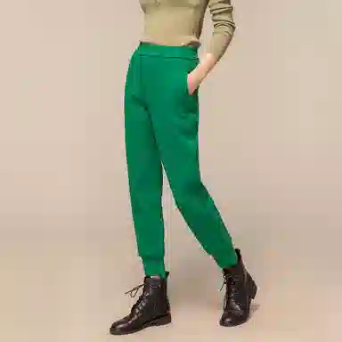 恒源祥 宽松休闲重磅束脚运动休闲裤 女款