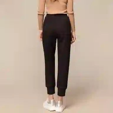 恒源祥 宽松休闲重磅束脚运动休闲裤 女款