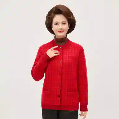 恒源祥 厚款设计保暖针织羊绒衫 女款