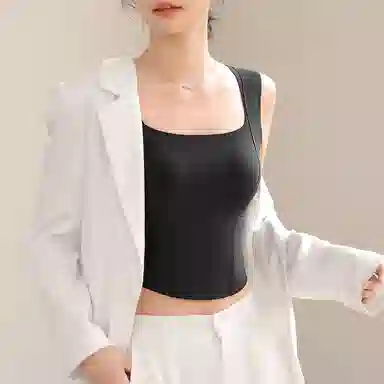 润微 法式吊带内搭美背背心 女款