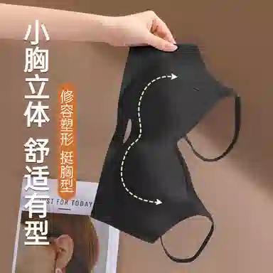 润微 小胸聚拢显大舒适无痕收副乳防下垂文胸 女款