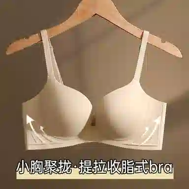 润微 小胸聚拢显大圆润有型无痕提拉防下垂收副乳文胸 女款