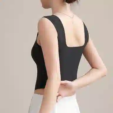 润微 法式吊带内搭美背背心 女款