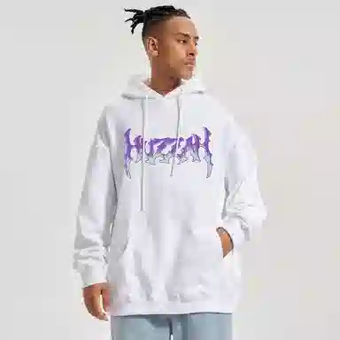 Huzzah Colorblock Logo Hoodie