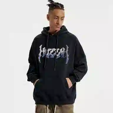 Huzzah Colorblock Logo Hoodie