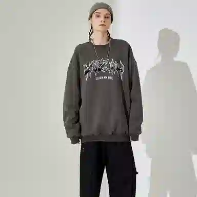 Huzzah Vintage Logo Crewneck Sweatshirt