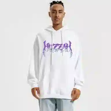 Huzzah Colorblock Logo Hoodie