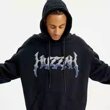 Huzzah Colorblock Logo Hoodie